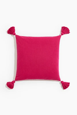 Tasseled Cushion Cover