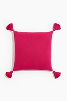 Tasseled Cushion Cover