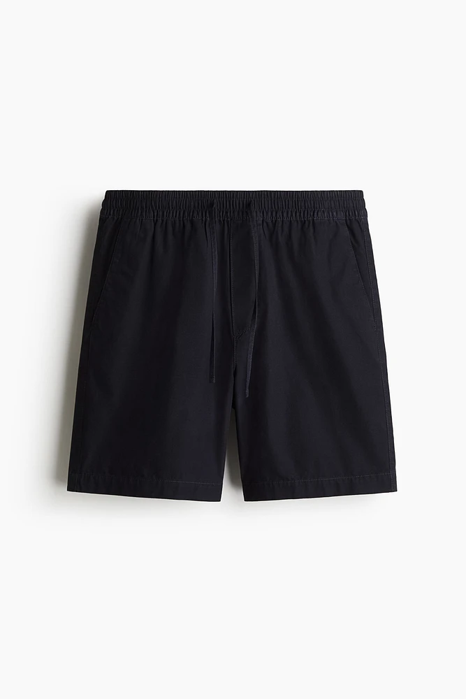 Regular-Fit Canvas Shorts