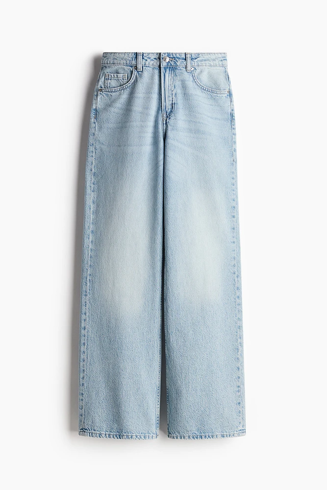 Wide High Jeans