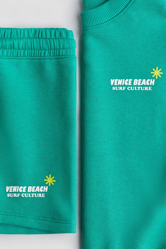 2-Piece T-Shirt and Shorts Set