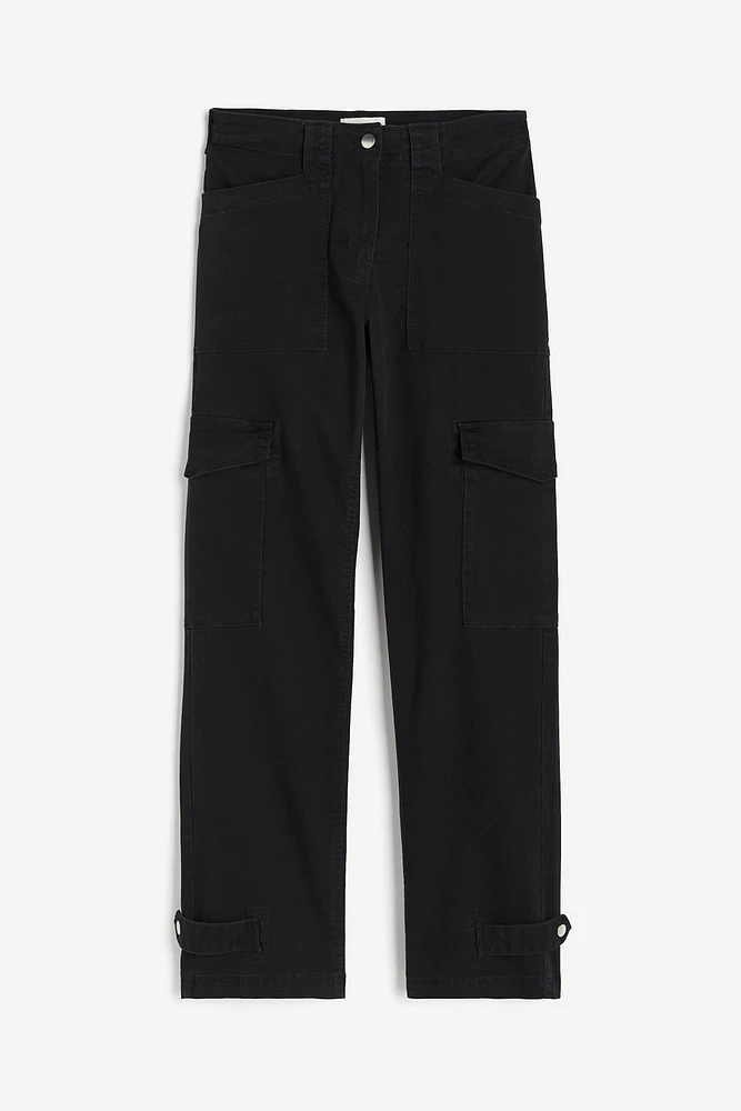 Twill Cargo Pants