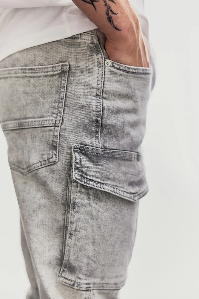 Slim Cargo Jeans