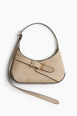 Strap-Detail Shoulder Bag