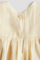 Bow-Detail Organza Dress