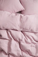 Muslin King/Queen Duvet Cover Set