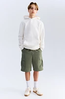 Twill Cargo Shorts