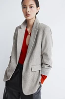 Gathered-sleeve Jacket