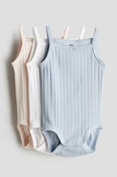 3-pack Sleeveless Bodysuits