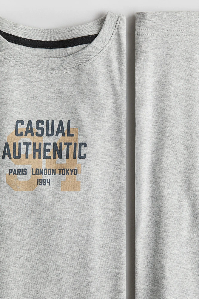 Pyjama en jersey de coton