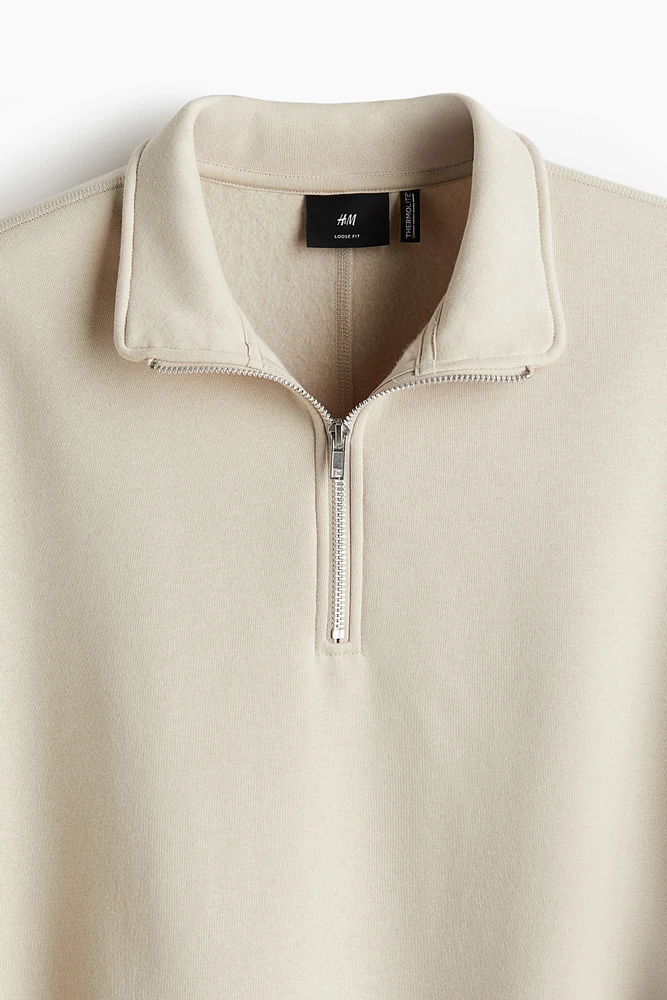 THERMOLITE® Loose Fit Half-zip Sweatshirt