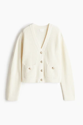Pocket-detail Cardigan