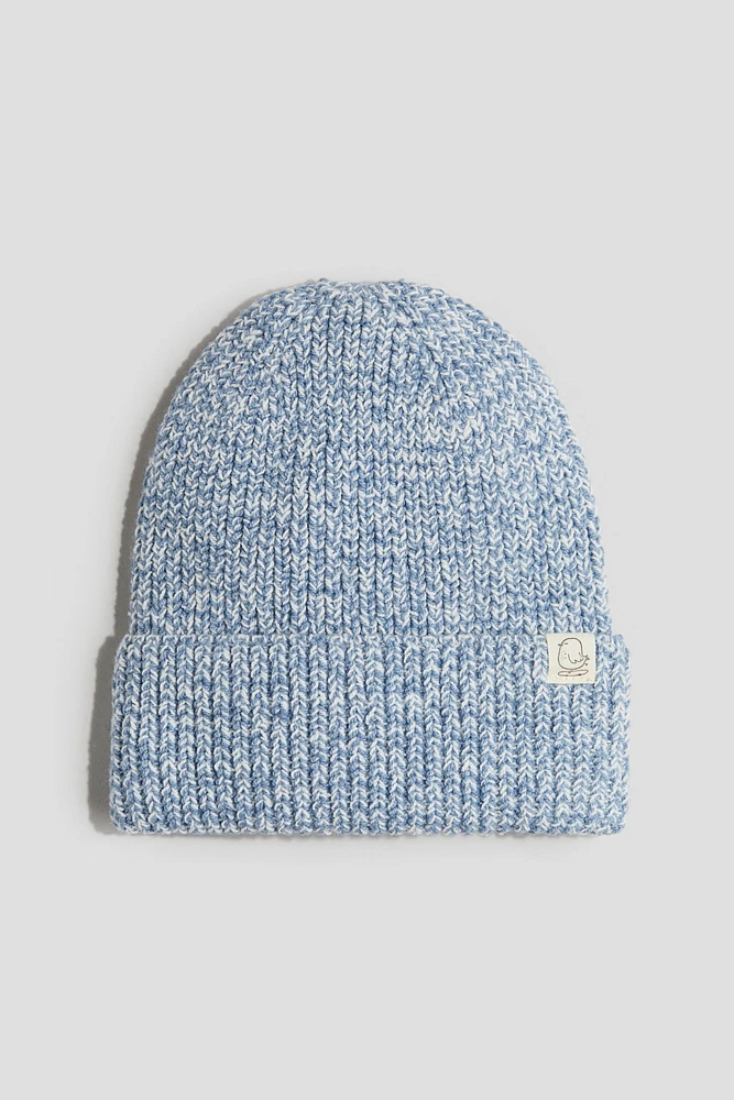 Rib-Knit Beanie