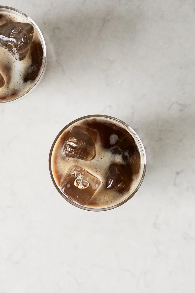 Lot de 2 verres à eau avec pied