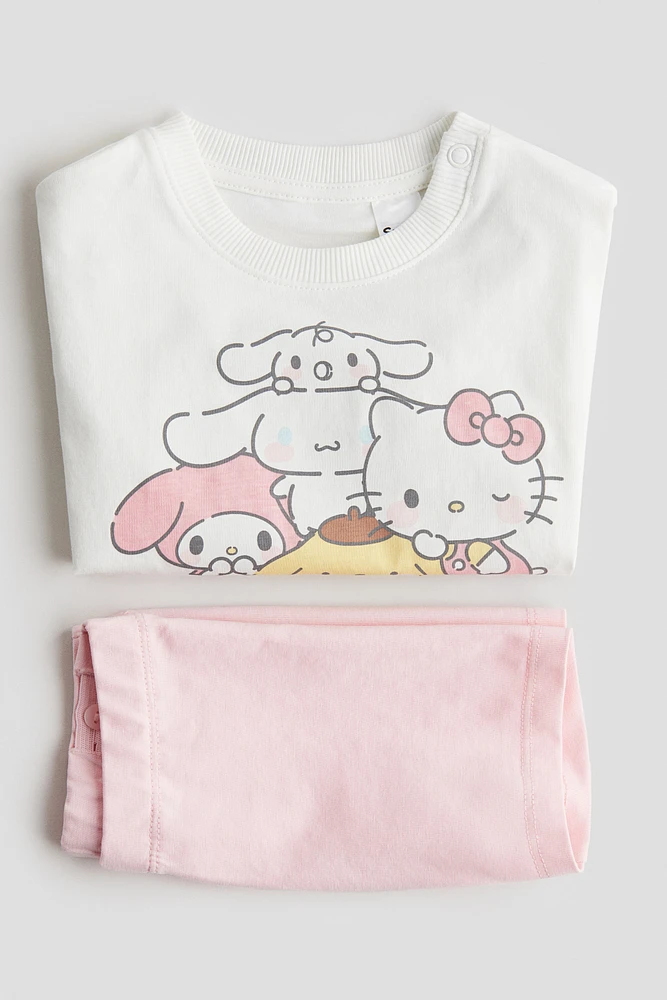 2-Piece Printed Cotton Set