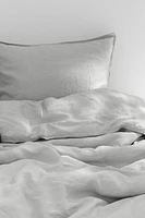 Linen Twin Duvet Cover Set