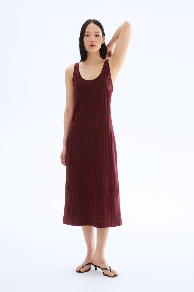 Rib-Knit Dress