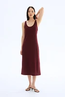 Rib-Knit Dress