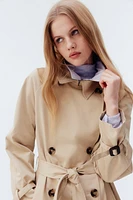 Twill Trench Coat