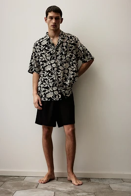 Pajama Shirt and Shorts