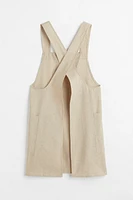 Linen-blend Apron