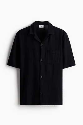 Regular Fit Textured Resort Shirt