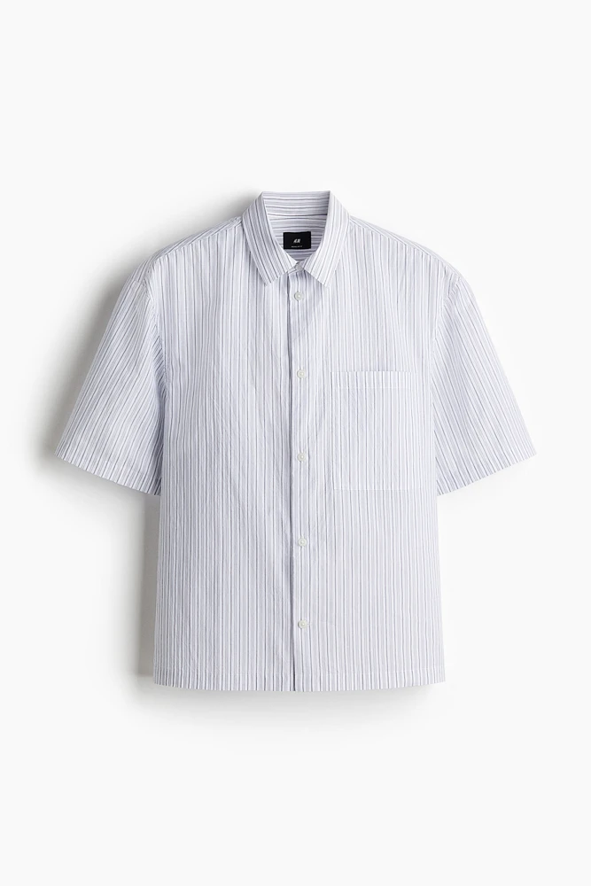 Chemise classique à manches courtes