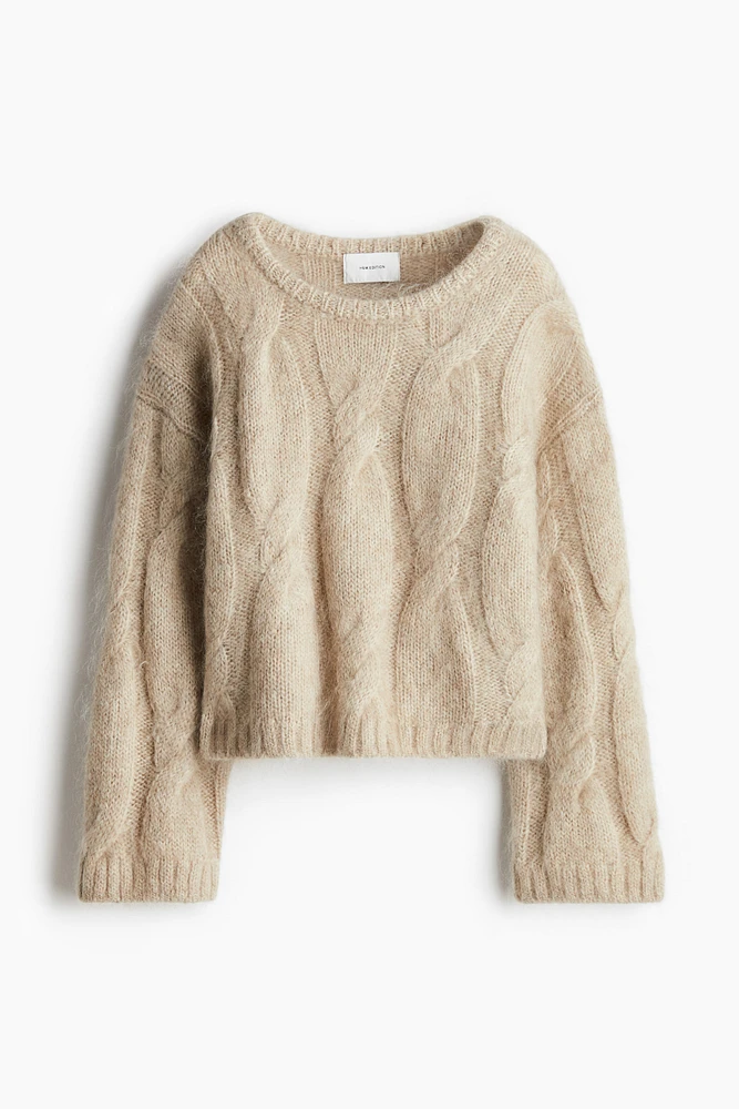 Mohair-blend jumper