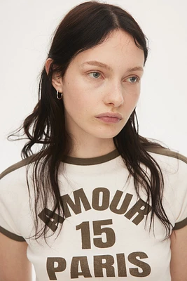 T-shirt avec motif