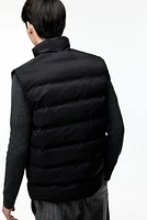 Regular Fit Water-Repellent Puffer Vest