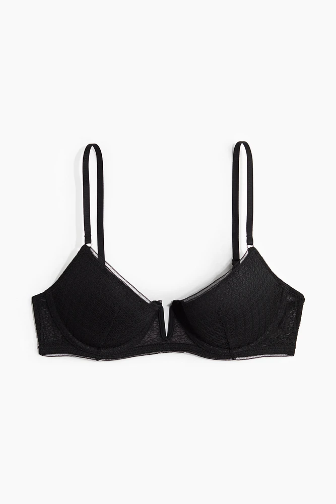 Lace Demi Push-Up Bra