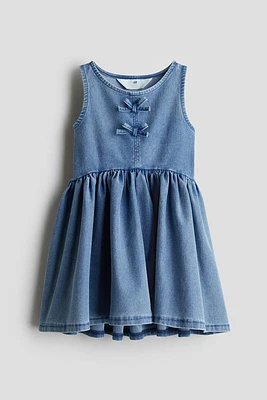 Denim-Look Dress