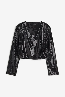 Sequined Blouse