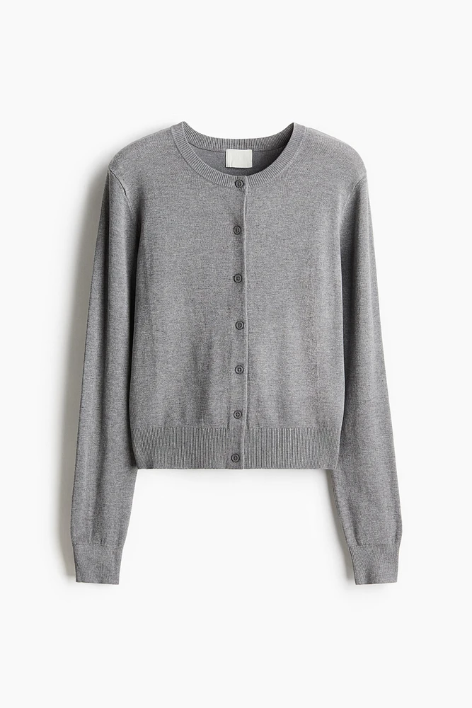 Fine-knit Cardigan