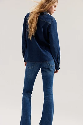 Flared Ultra High Jeans