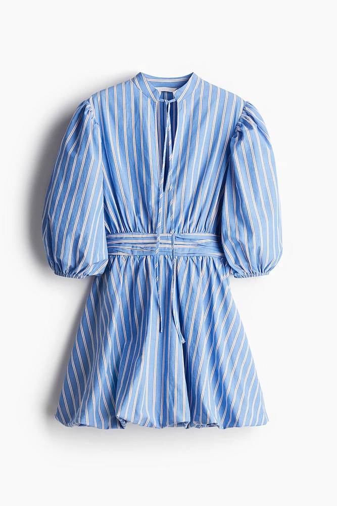 Bubble-hem dress