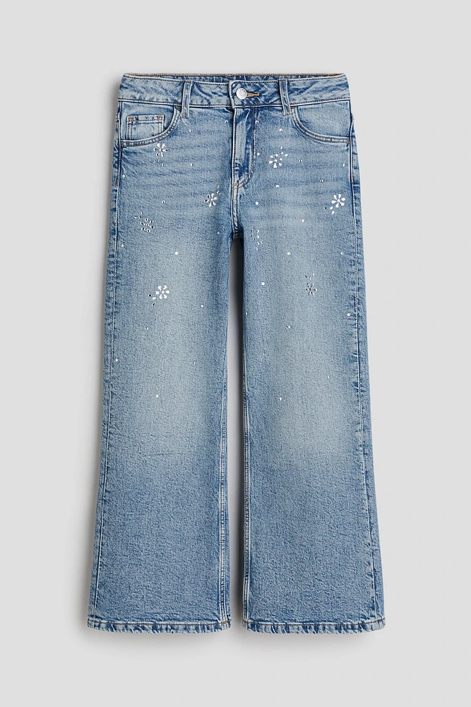 Baggy Fit Bootcut Leg Jeans