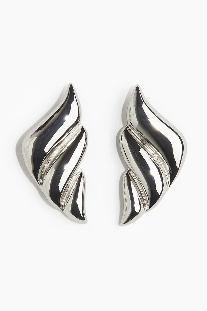 Fluted Stud Earrings