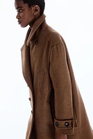 Wool-Blend Coat