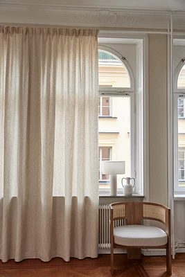 One-pack Long and Wide Lyocell-Blend Curtain Panel