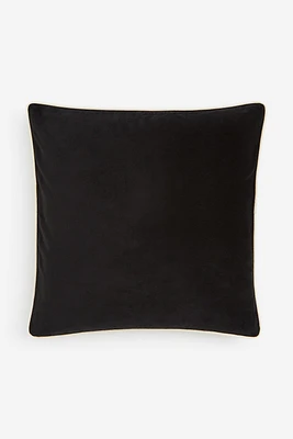 Housse de coussin en velours