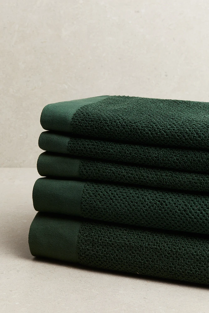 Serviette de bain en éponge de coton