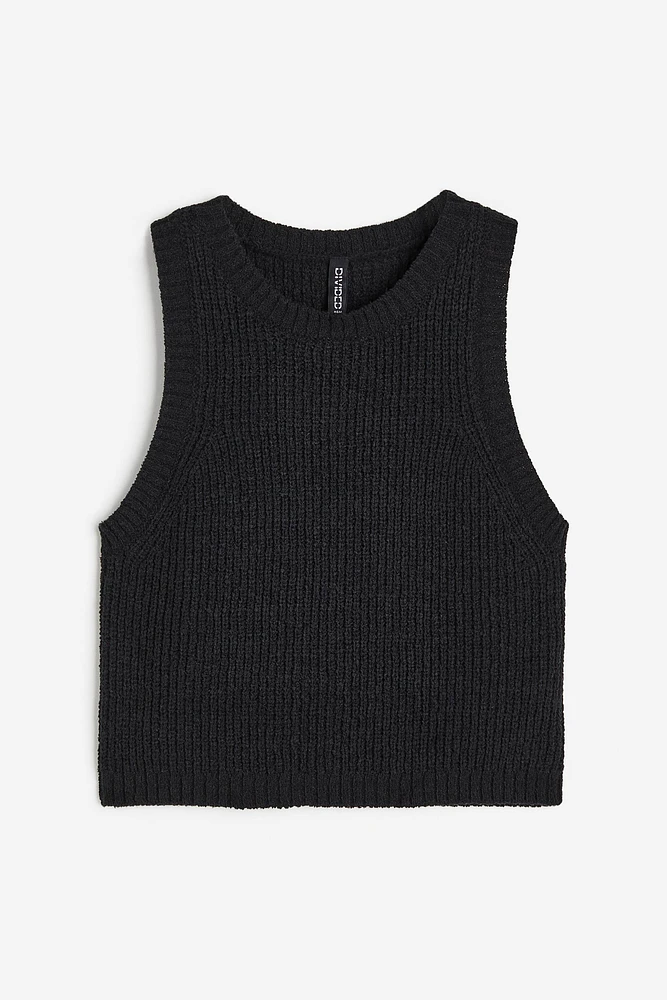 Rib-knit Sweater Vest