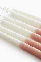 6-pack Dip-Dye Taper Candles