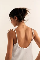 Pyjama en mousseline de coton