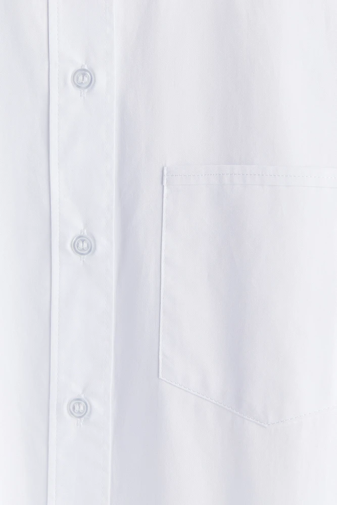 Loose-fit cotton shirt