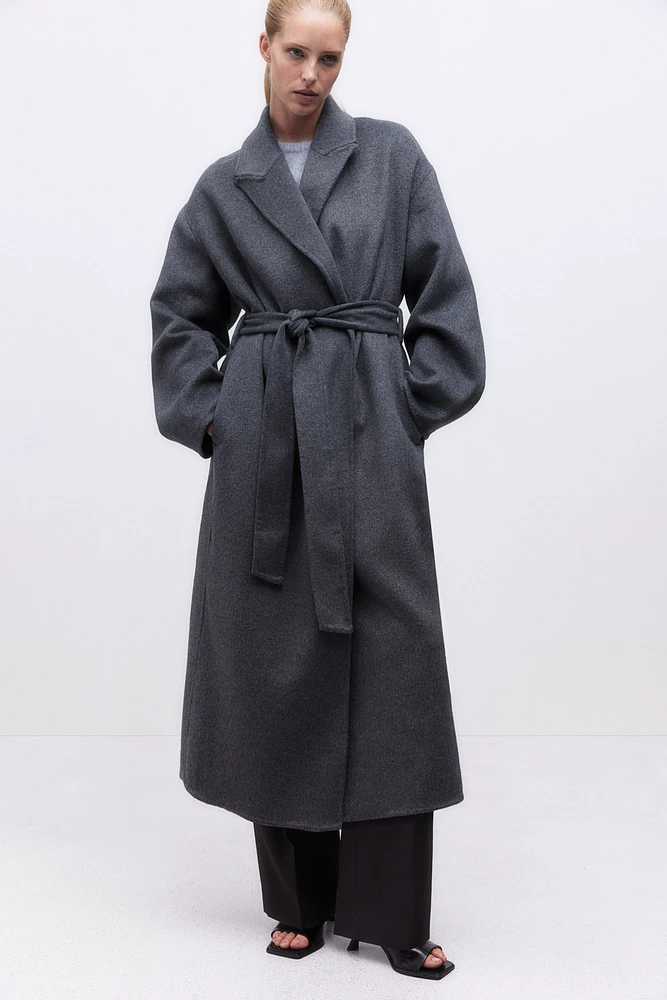 Handmade Wool-Blend Coat