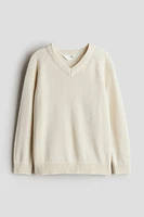 V-neck jumper