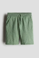 Short en fin tricot de coton
