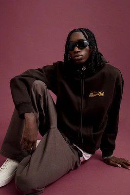 Loose Fit Printed Hoodie